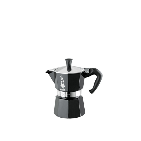 Bialetti Moka Exress Отдельностоящий Руководство Manual drip coffee maker 3чашек Черный