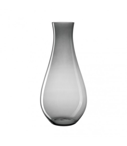 LEONARDO 010349 Ваза цилиндрической формы Стекло Черный, Прозрачный ваза