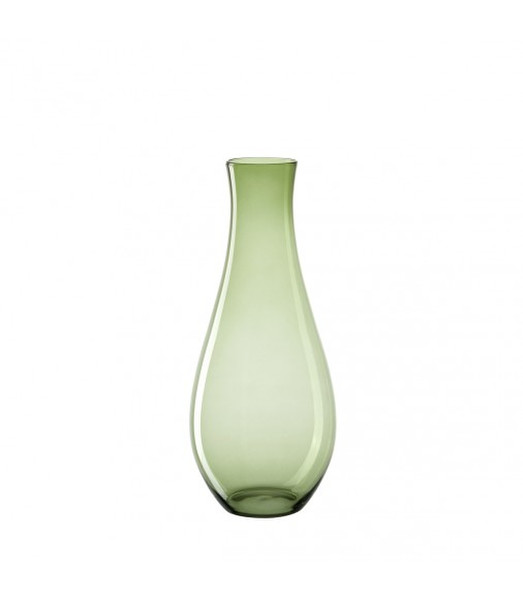 LEONARDO 010347 Cylinder-shaped Glass Green,Transparent vase