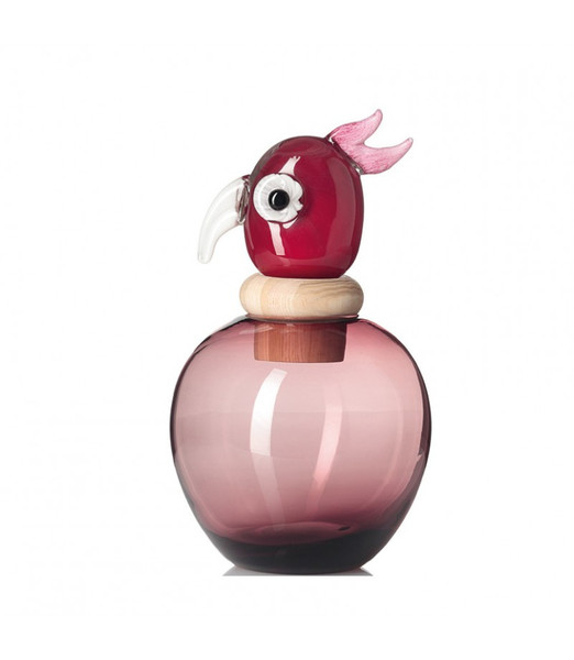 LEONARDO Papageno Bottle-shaped Red vase