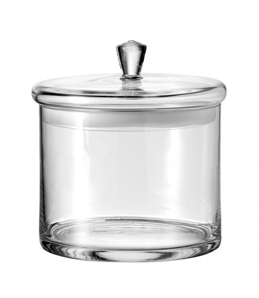 LEONARDO 031305 Round Canister Transparent food storage container