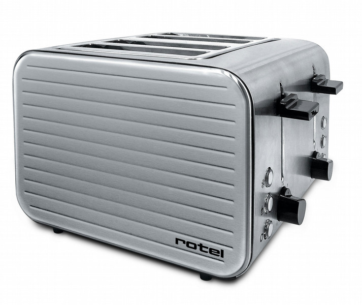 Rotel Chrome 4Scheibe(n) 1600W Silber Toaster