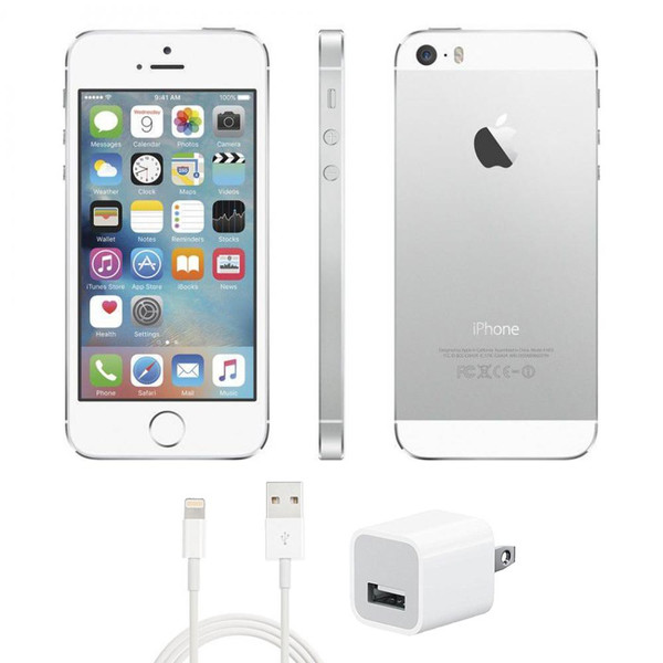 eReplacements Apple iPhone 5s Single SIM 4G 16GB Silber, Weiß