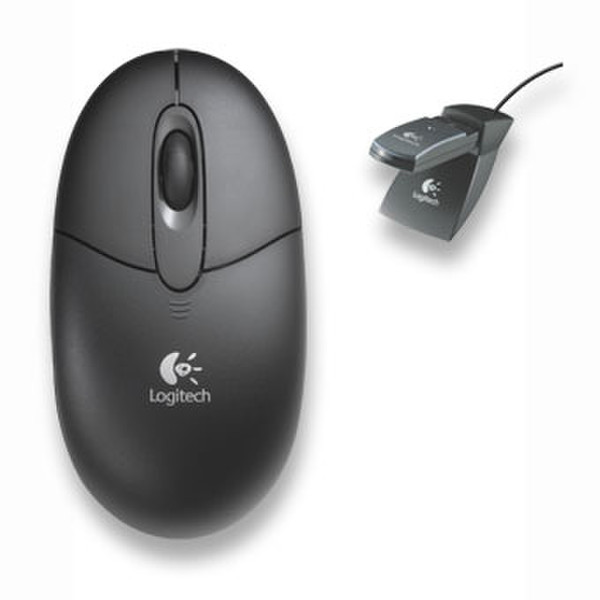 Logitech RX600 Cordless Optical Mouse Bluetooth Optisch Schwarz Maus