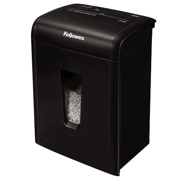 Fellowes MicroShred 10MC Micro-cut shredding Черный измельчитель бумаги