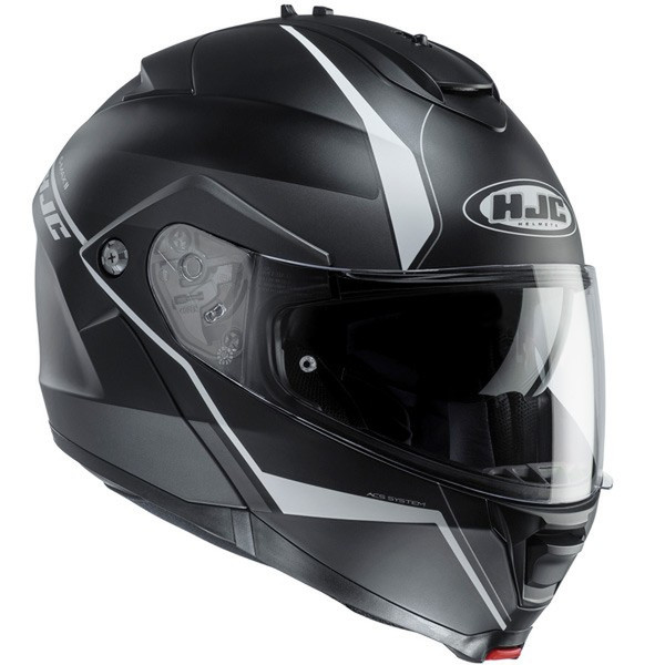 HJC Helmets 115875 Integralhelm Schwarz Motorradhelm