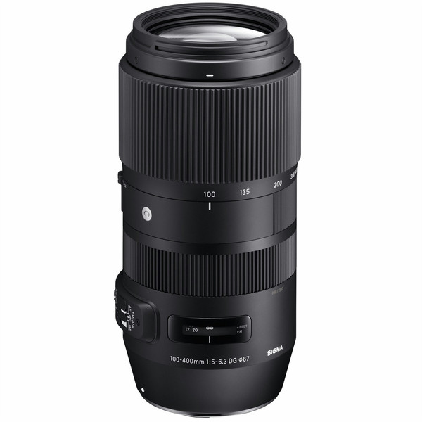 Sigma 100-400mm f/5-6.3 DG OS HSM Беззеркальный цифровой фотоаппарат со сменными объективами / Зеркальный фотоаппарат Telephoto lens Черный