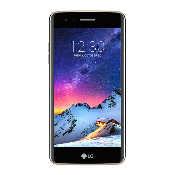 TIM LG K8 2017 4G 16ГБ Черный, Золотой смартфон