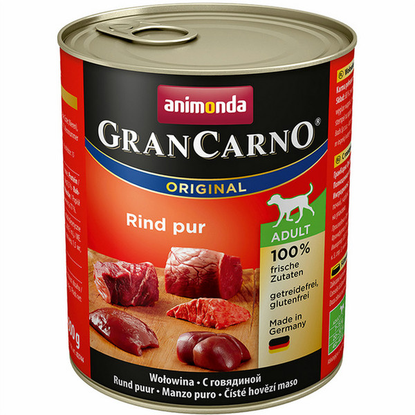 animonda GranCarno Original Beef 800g Adult dogs moist food