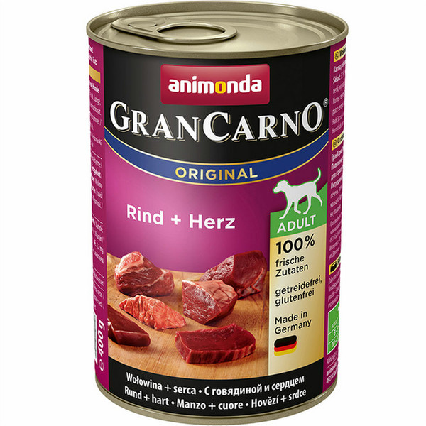 animonda GranCarno Original Beef 400g Adult dogs moist food