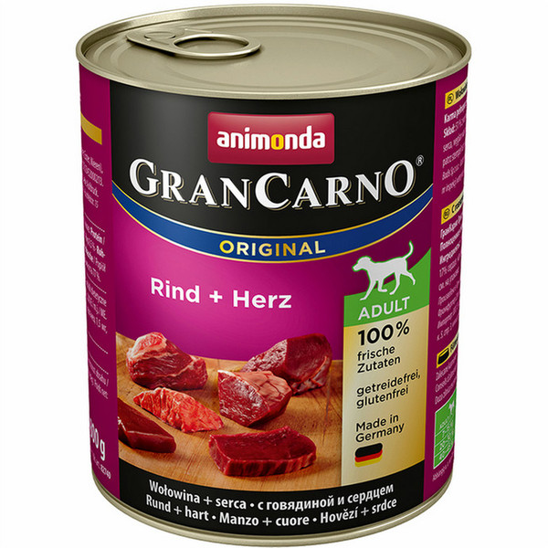 animonda GranCarno Original Beef 800g Adult dogs moist food