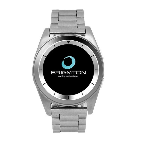 Brigmton BWATCH-BT6 1.2Zoll IPS 55g Silber Smartwatch