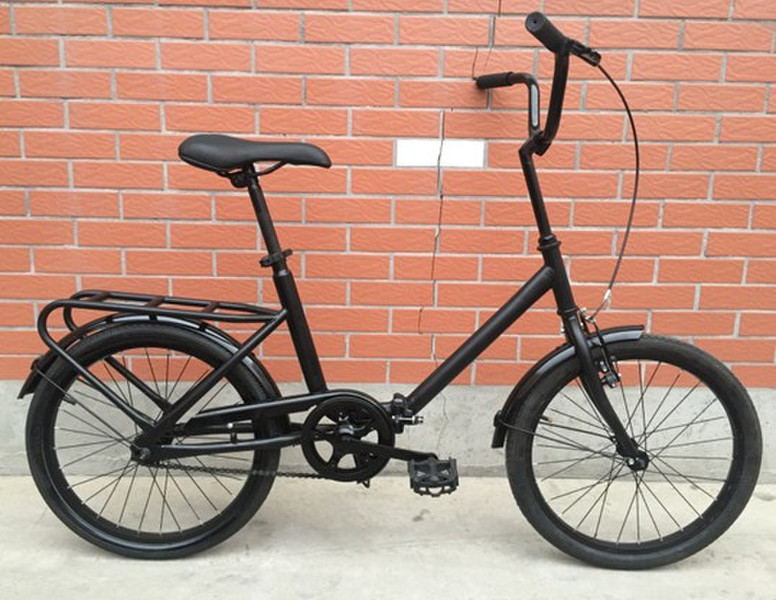 BeBikes Be Young K (matt black) Adult unisex City Steel Black bicycle
