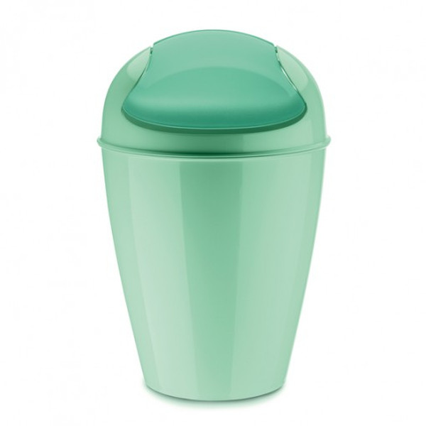 koziol Del M 12L Round Green trash can