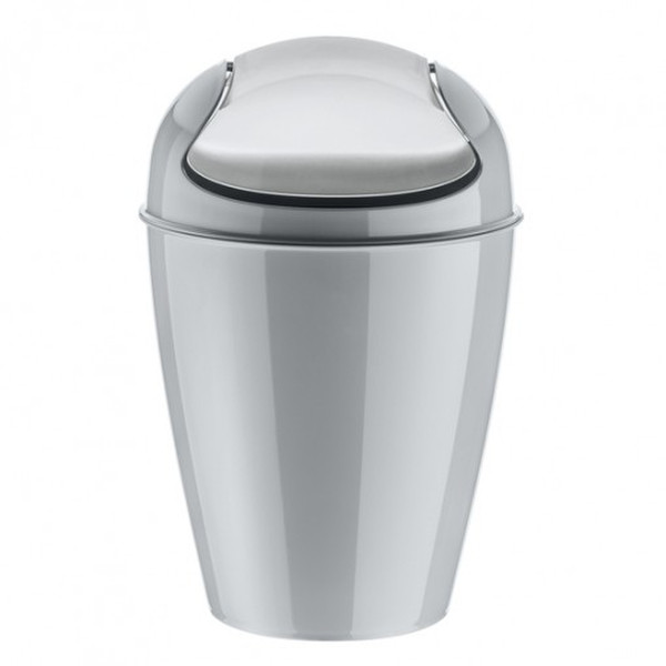 koziol Del M 12L Round Grey trash can