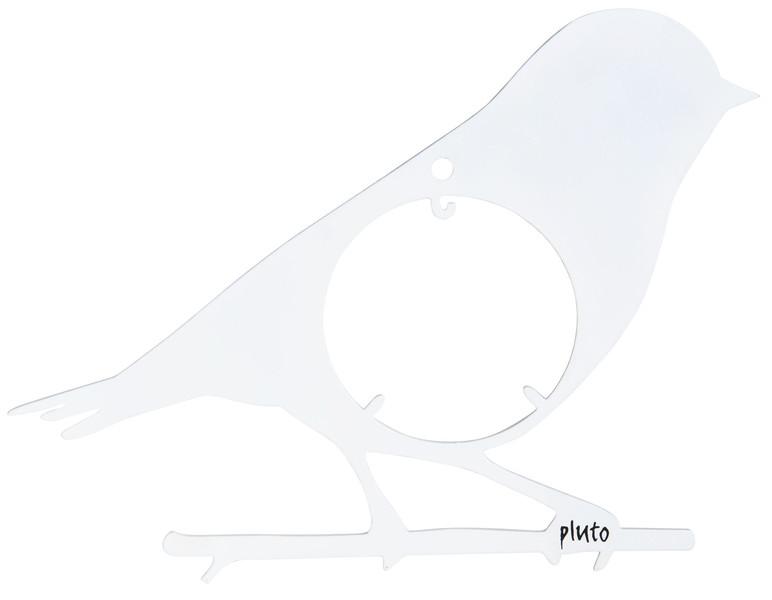 Pluto Produkter FM125 Weiß Hanging Vogelhäuschen