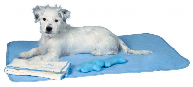 TRIXIE 15588 Собака Синий одеяло/плед для животного