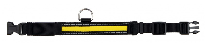 TRIXIE 1327 Schwarz, Gelb Nylon S-M Hund Standard collar Halsband für Haustiere