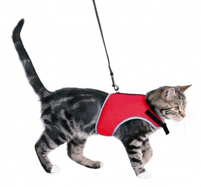 TRIXIE 41896 Нейлон Кот Vest harness шлейка для домашнего животного