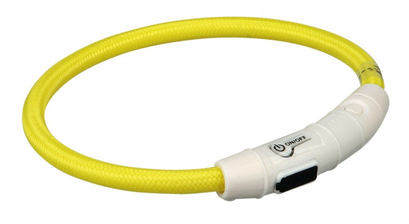 TRIXIE 12690 Yellow Nylon,Thermoplastic polyurethane (TPU) XS-S Dog pet collar