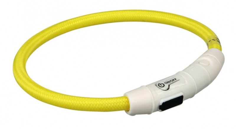 TRIXIE 12690 Gelb Thermoplastische Polyurethane (TPU) XS-S Hund Halsband für Haustiere