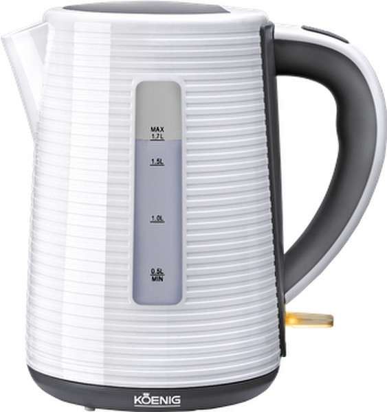 KOENIG B02138 1.7л 2200Вт Белый электрический чайник