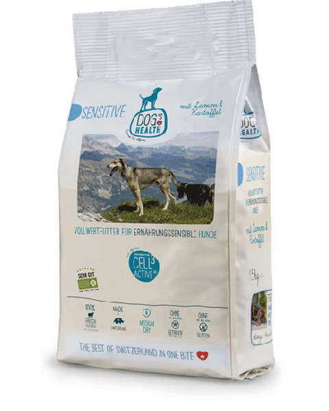 Dog's Health DH SENSITIV LAMM+KART. 1.5KG Для взрослых Рыба, Картофель сухой корм для собак