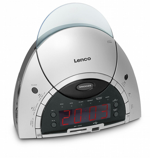 Lenco MMC-2900 Portable CD player Silver