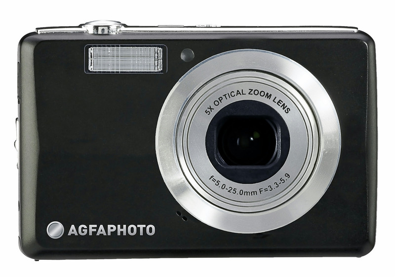 AgfaPhoto OPTIMA 1 Kompaktkamera 12MP CCD 4000 x 3000Pixel Schwarz