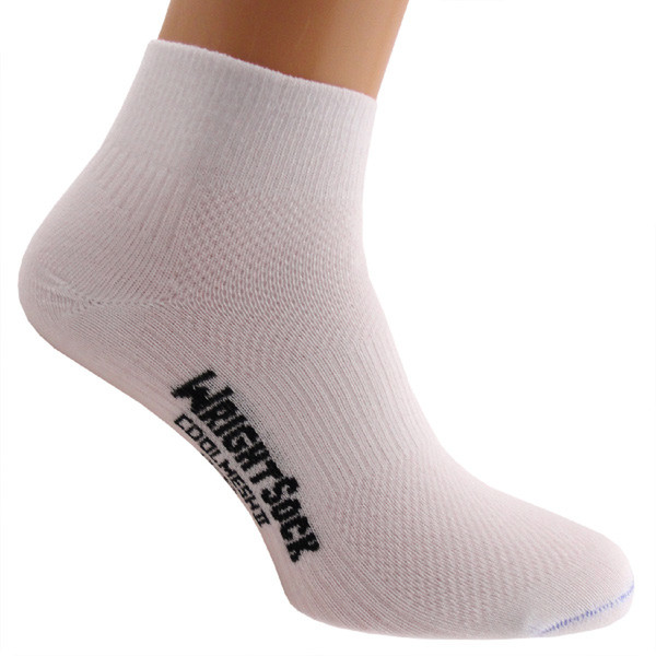 Wrightsock 805-01 3537 White Unisex S Classic socks