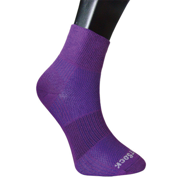 Wrightsock 805-196 3841 Purple Unisex M Classic socks