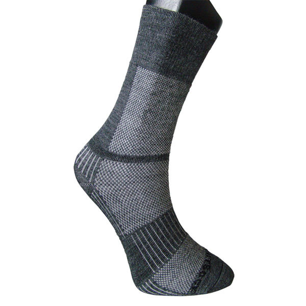 Wrightsock 876-46 3537 Grau, Weiß Unisex S Klassische Socken Socke