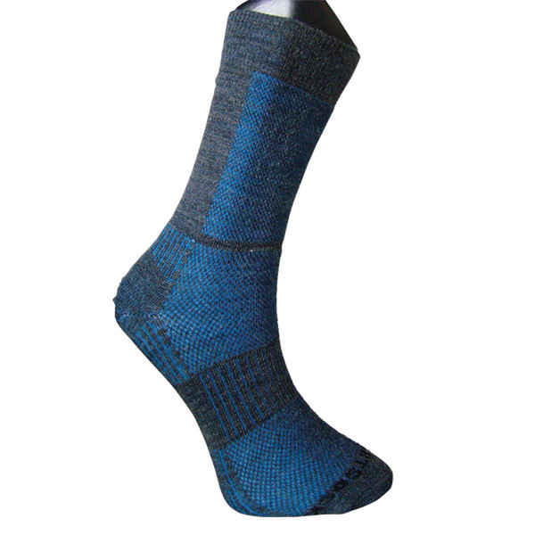 Wrightsock 876-76 3537 Blau, Grau Unisex S Klassische Socken Socke