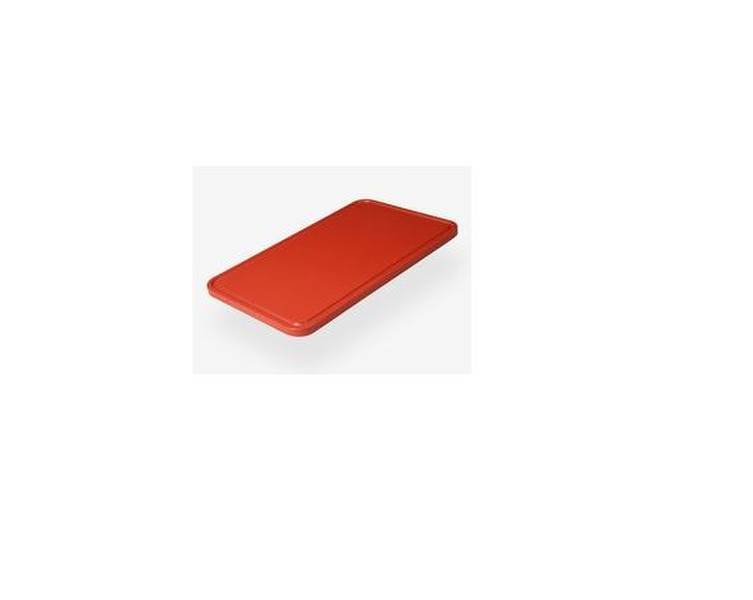 Rigaflex 180.3100.00 Rectangular Polyethylene Red kitchen cutting board