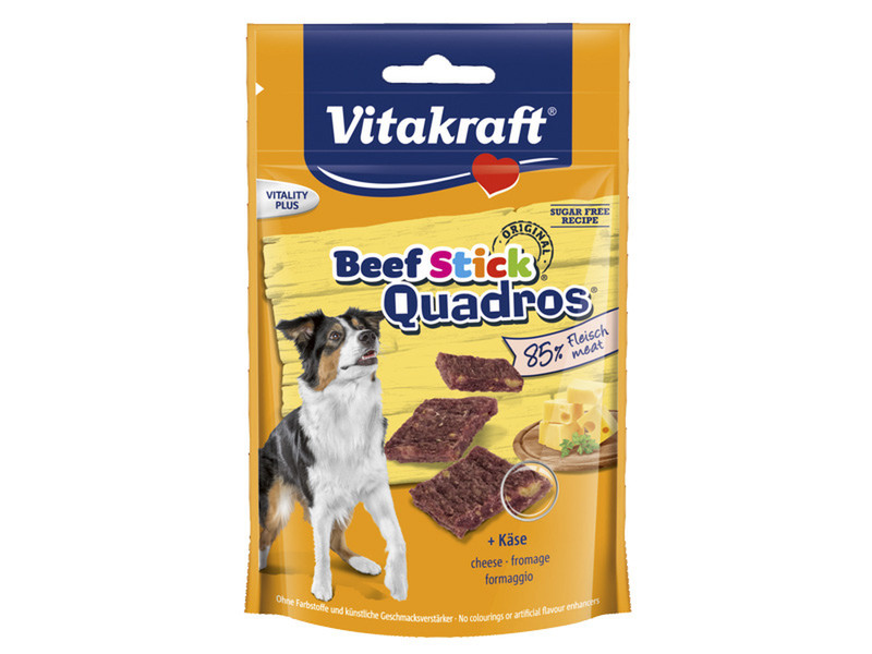 Vitakraft Beef Stick Quadros + Käse