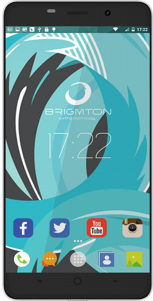 Brigmton BPHONE-553QC Две SIM-карты 8ГБ смартфон
