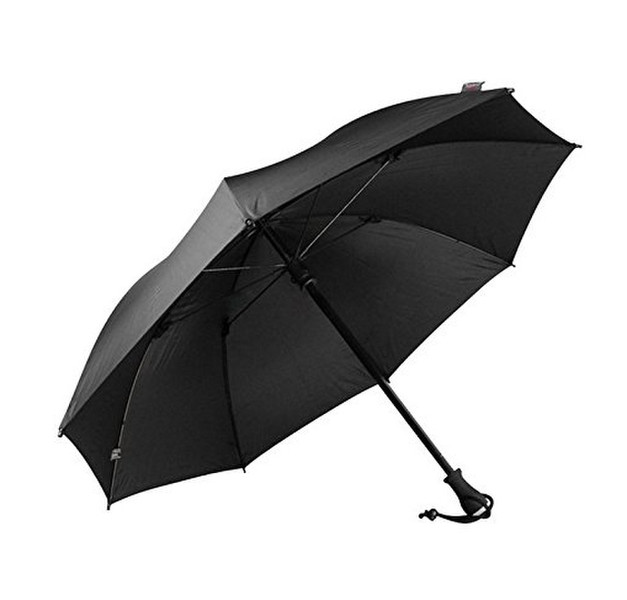 EuroSCHIRM Birdiepal outdoor Schwarz Fiberglas Polyamid Full-sized Rain umbrella