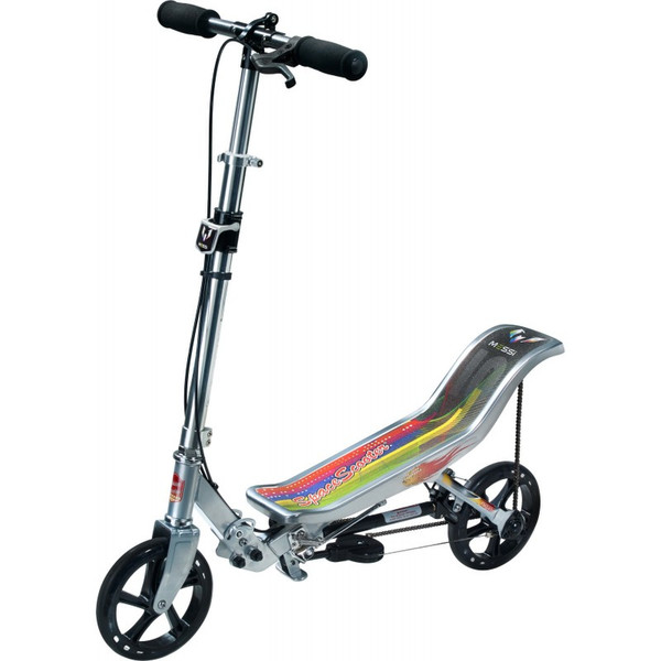 Space Scooter LM580 Universal Pneumatic tires scooter Silver