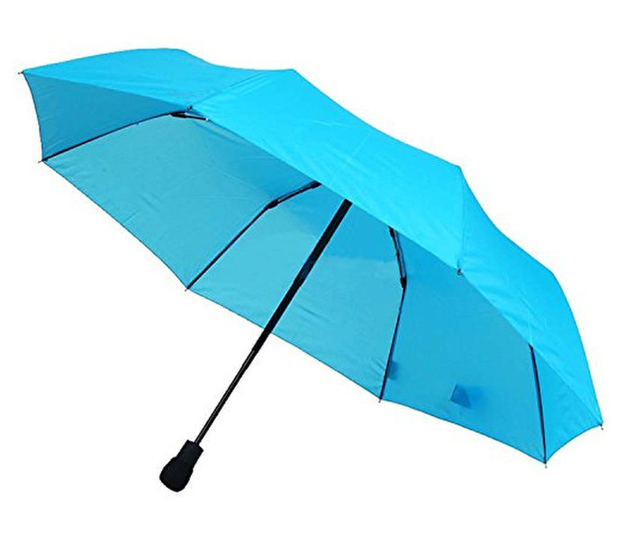 EuroSCHIRM light trek automatic Blue Fiberglass Polyester Compact Rain umbrella