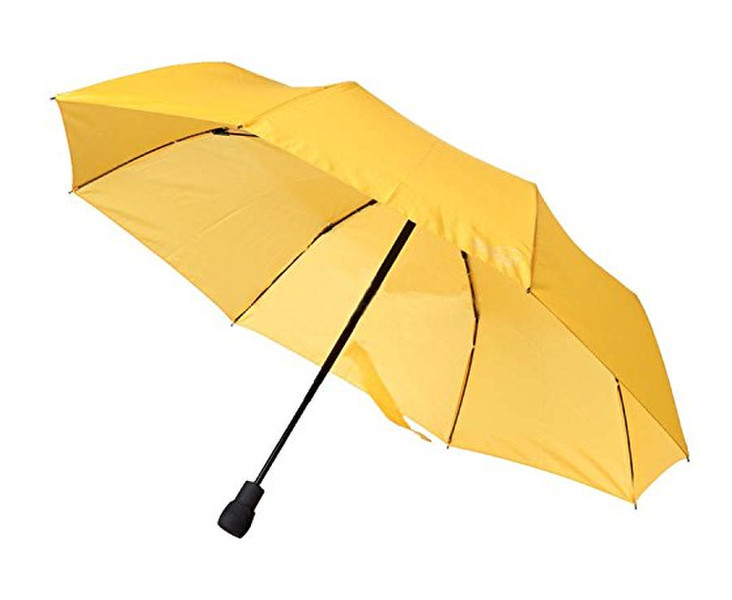 EuroSCHIRM light trek automatic Yellow Fiberglass Polyester Compact Rain umbrella