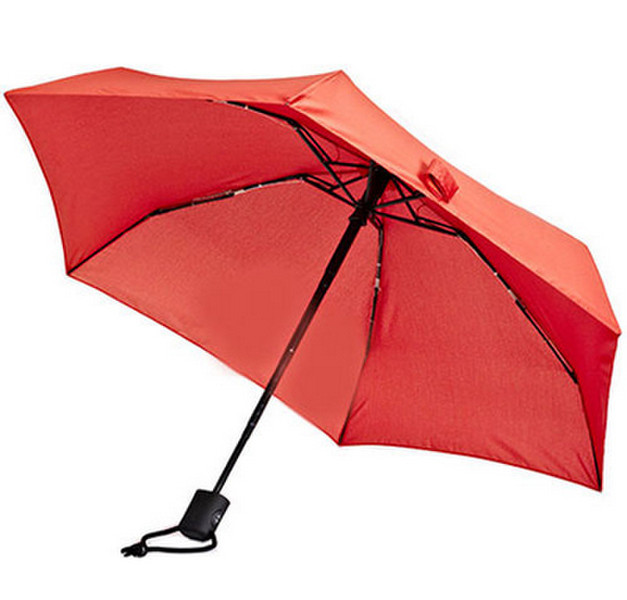 EuroSCHIRM Dainty automatic Red Fiberglass,Metal Polyester Compact Rain umbrella