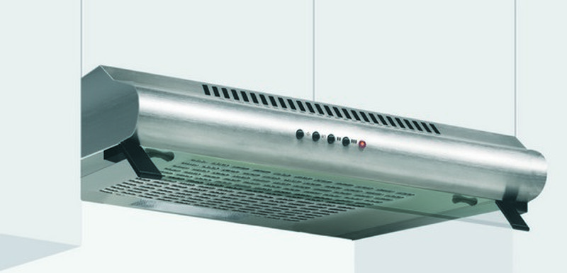 Glem GHC630IX Semi built-in (pull out) cooker hood 265m³/h E Stainless steel cooker hood