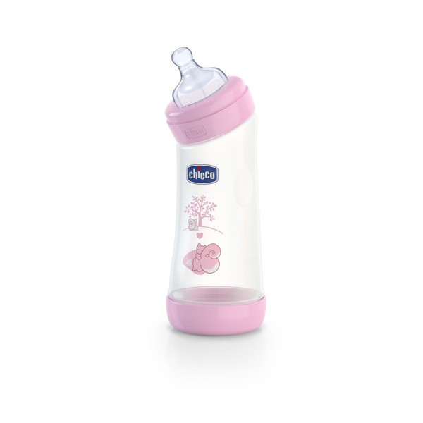 Chicco 00020621100000 250ml Plastic Pink,White feeding bottle