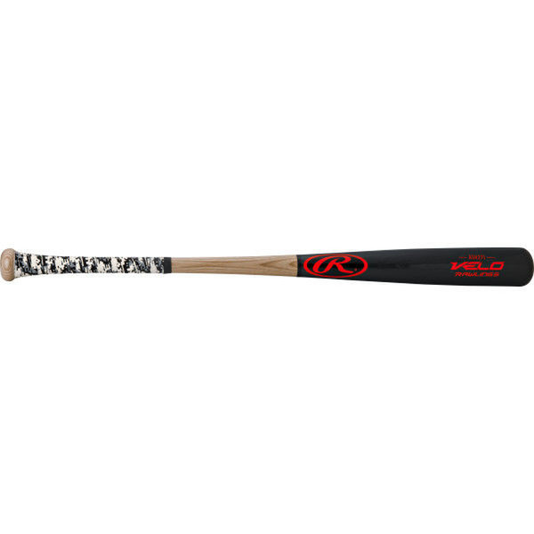 Rawlings Velo Adult Wood Bat 33 30 Wood Black baseball bat