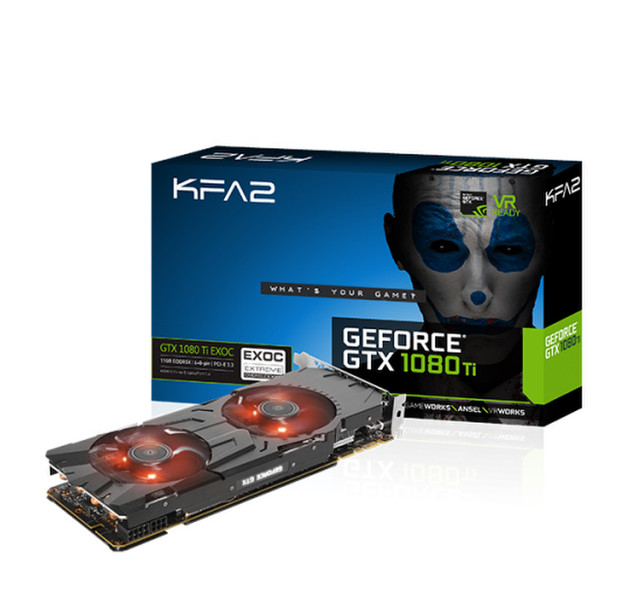 GALAX 80IUJBMDP0EK GeForce GTX 1080 Ti 11GB GDDR5X graphics card