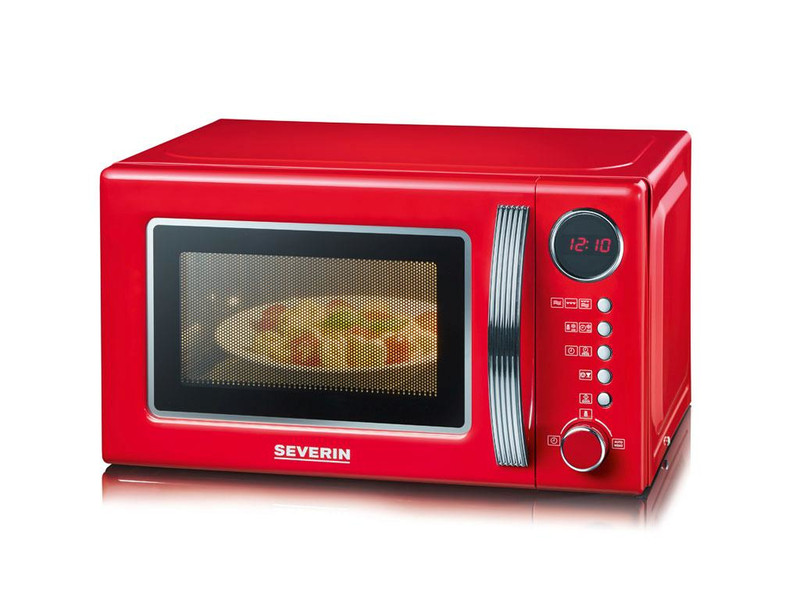 Severin MW 7893 Built-in Combination microwave 20L 700W Red microwave