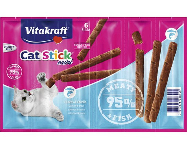 Vitakraft Cat Stick 36г Salmon сухой корм для кошек