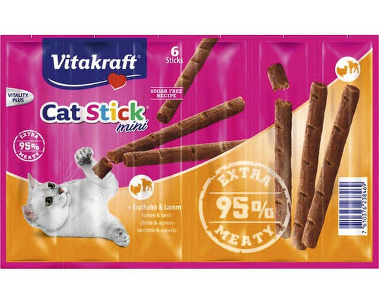Vitakraft Cat Stick 36g Lamm, Türkei Katzen-Trockenfutter