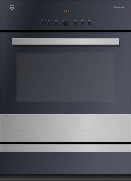 V-ZUG BCSG60WTCc Electric oven 55L A Black,Chrome