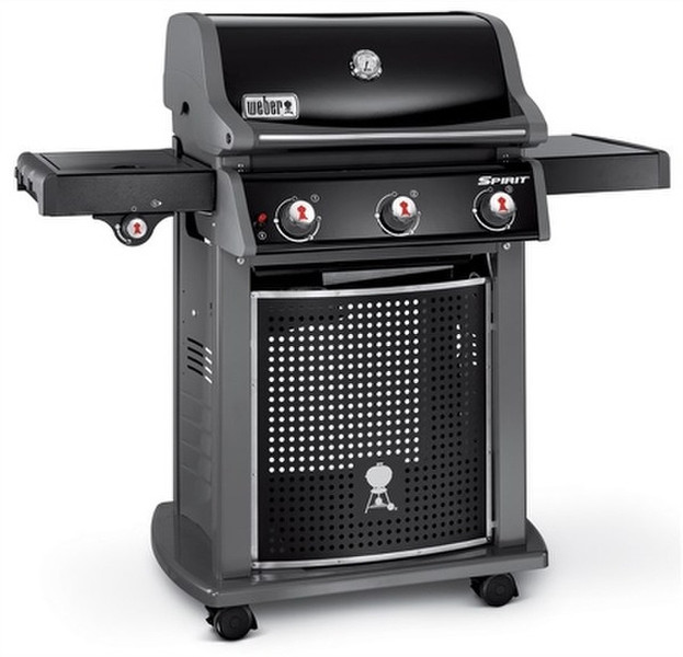 Weber Spirit Classic E-320 Black Barbecue Cooking station Natural gas 9360W Black